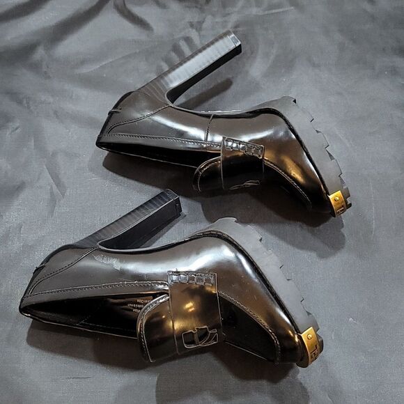 BRAND NEW KARL LAGERFELD PARIS VIRNA  HIGH HEEL PATENT LEATHER SHOE - Picture 9 of 15